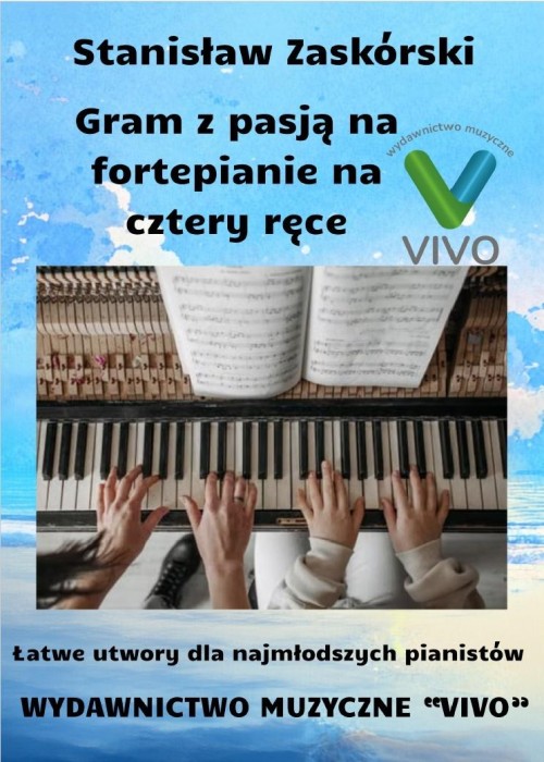 Gram z pasją na fortepianie na cztery ręce