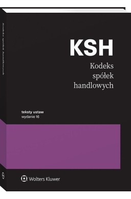 Kodeks spółek handlowych. Przepisy w.16