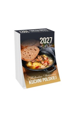 Kalendarz 2027 zdzierak Vademecum kuchni polskiej