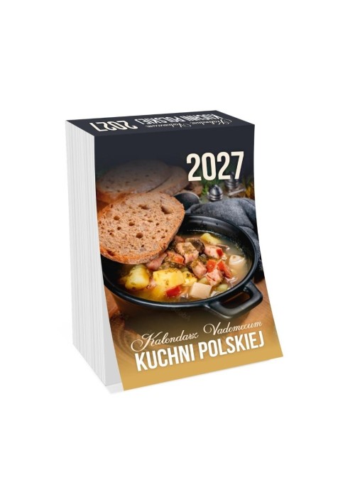 Kalendarz 2027 zdzierak Vademecum kuchni polskiej