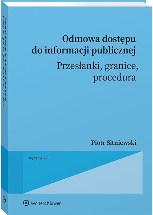 Odmowa dostępu do informacji publicznej
