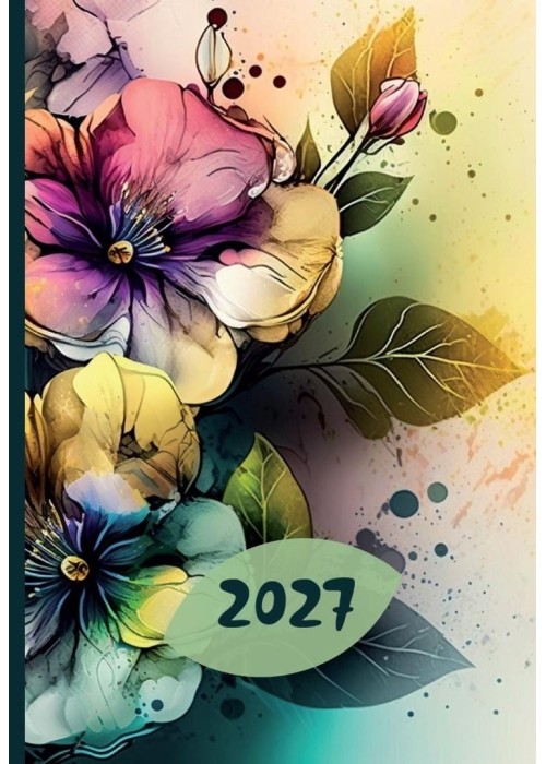 Terminarz 2027 tygodniowy A5 matowy