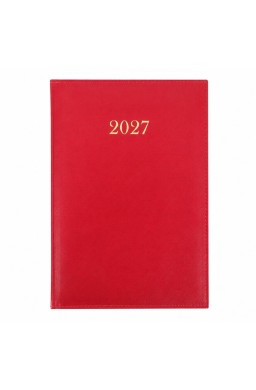 Terminarz 2027 tygodniowy B5 Divas czerwony