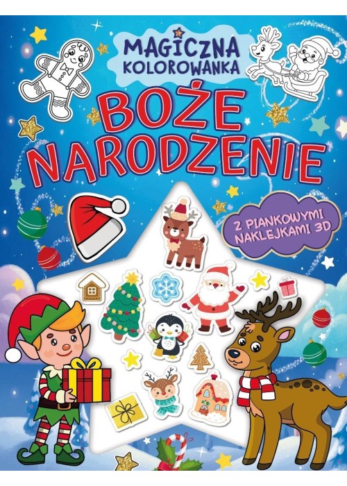 Magiczna kolorowanka. Boże narodzenie