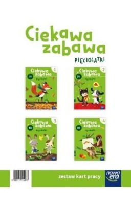 Pakiet: Ciekawa zabawa. 5-latki. Zestaw kart pracy