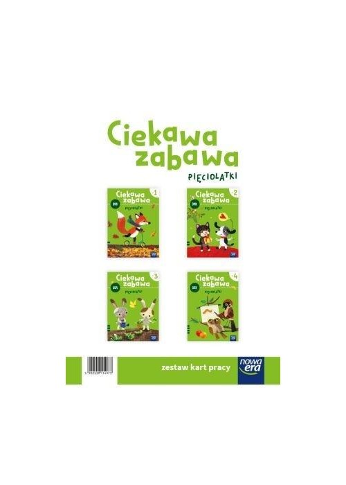 Pakiet: Ciekawa zabawa. 5-latki. Zestaw kart pracy