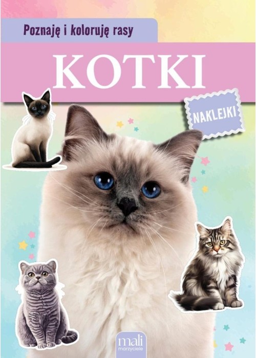 Poznaję i koloruję rasy. Kotki