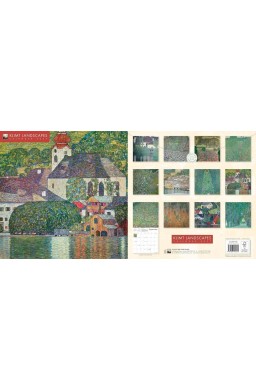 Kalendarz 2027 ścienny kwadrat Gustav Klimt