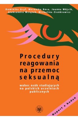 Procedury reagowania na przemoc seksualną wobec...