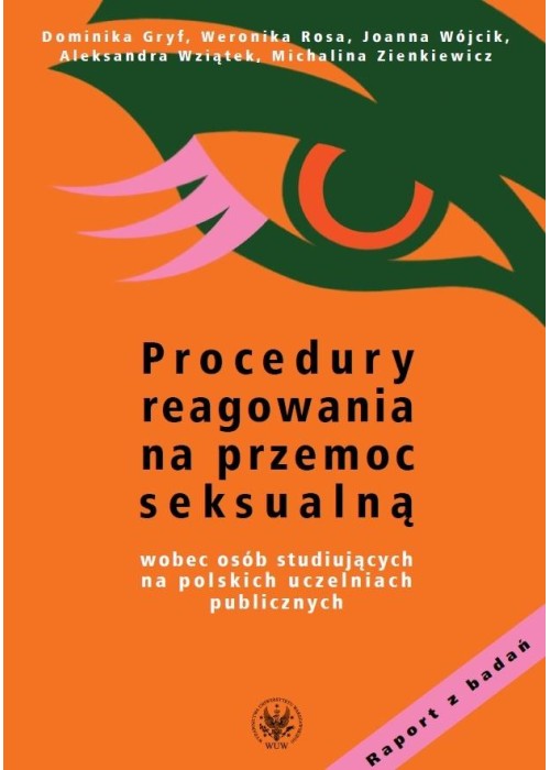 Procedury reagowania na przemoc seksualną wobec...