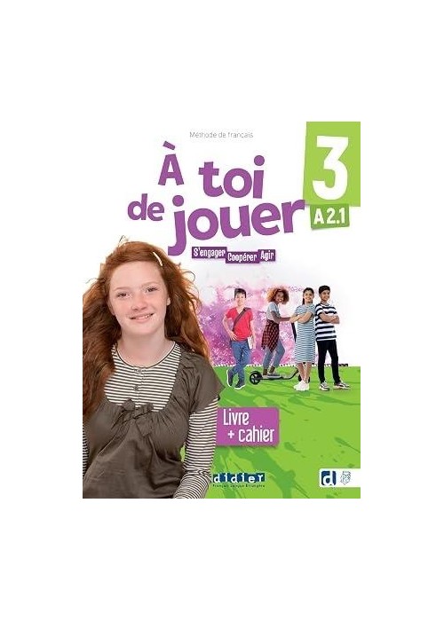 A toi de jouer 3 A1.2 podr. + ćw. + audio online