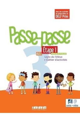 Passe-Passe 3 etape 1 podr. + ćw. + online A2.1