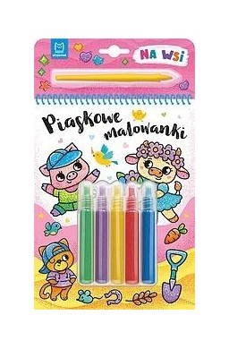 Piaskowe malowanki. Na wsi