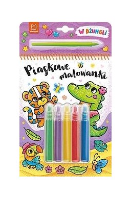 Piaskowe malowanki. W dżungli