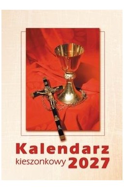 Kalendarz 2027 kieszonkowy