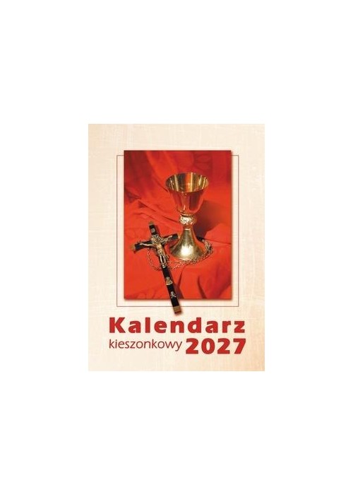 Kalendarz 2027 kieszonkowy