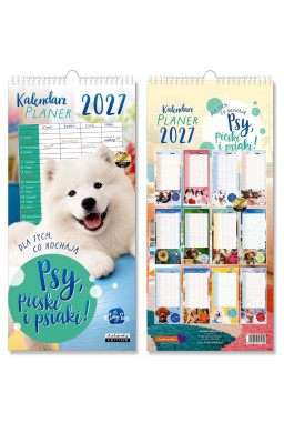 Kalendarz 2027 Planer Psy