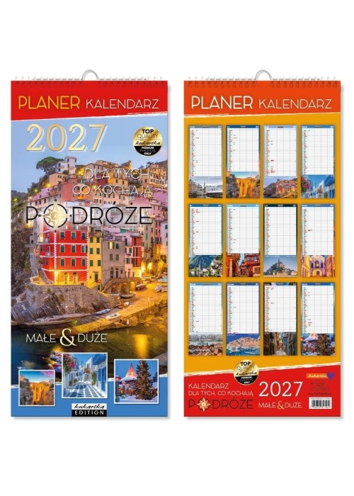 Kalendarz 2027 Planer Podróże