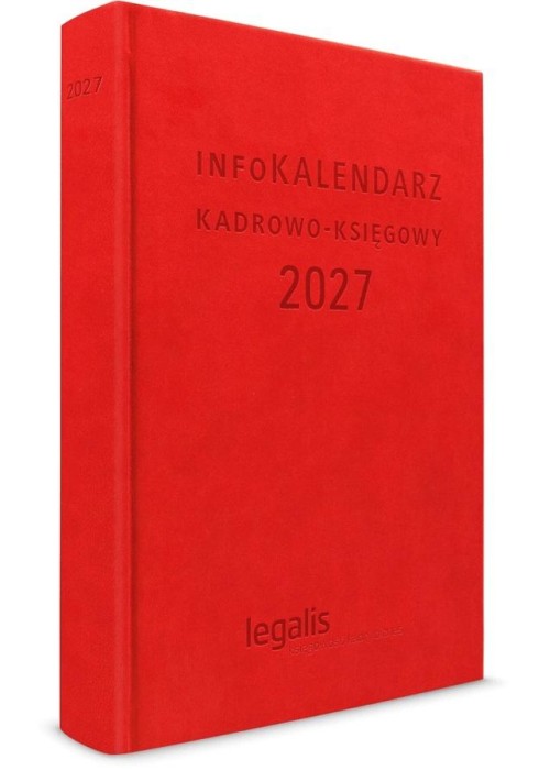 infoKalendarz 2027 kadrowo-księgowy