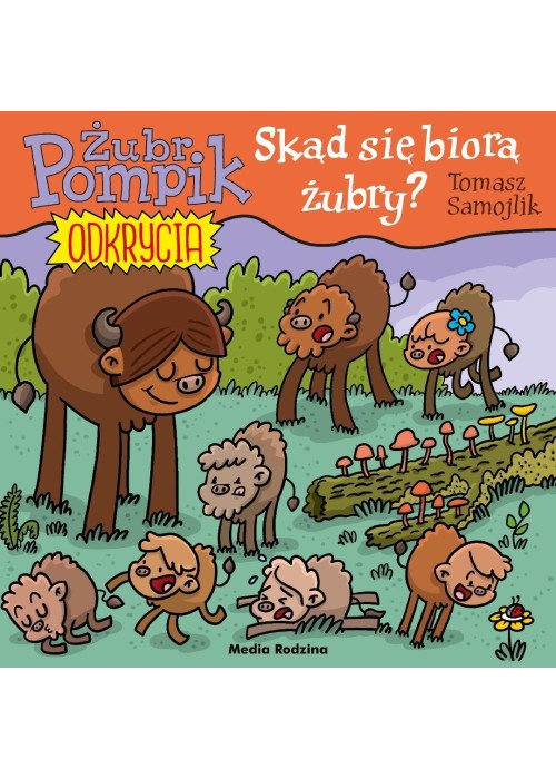 Żubr Pompik. Odkrycia T.17 Skąd się biorą żubry?