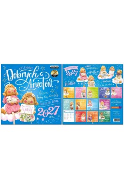 Kalendarz 2027 ścienny Classic Dobre anioły