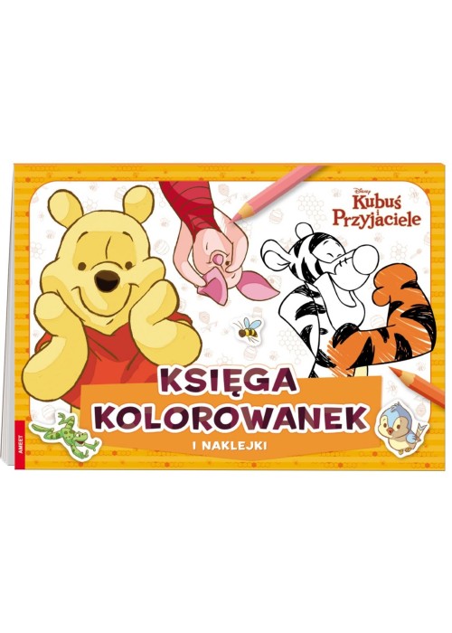 Disney Kubuś i przyjaciele. Księga kolorowanek