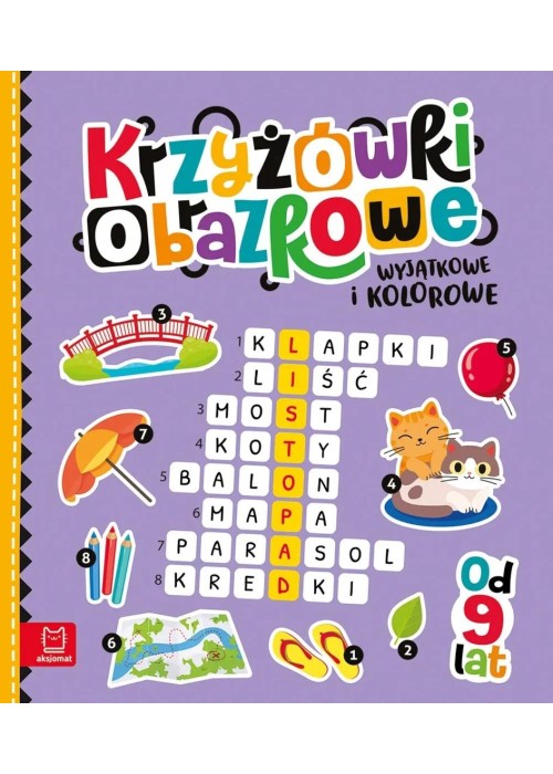 Krzyżówki obrazkowe. Wyjątkowe i kolorowe od 9 lat