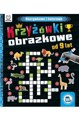 Krzyżówki obrazkowe Rozrywkowe i kolorowe od 9 lat
