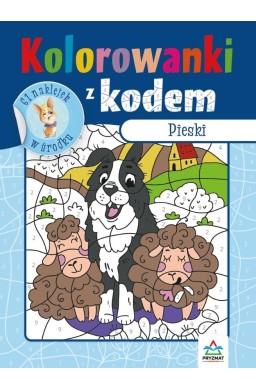 Kolorowanki z kodem. Pieski