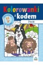 Kolorowanki z kodem. Pieski
