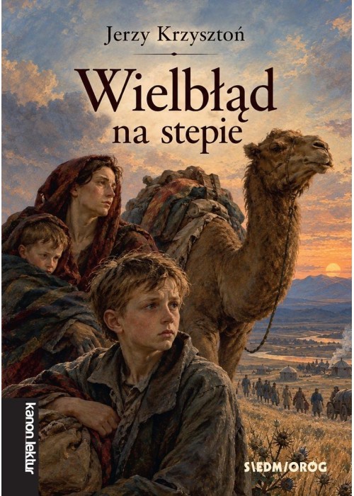 Wielbłąd na stepie