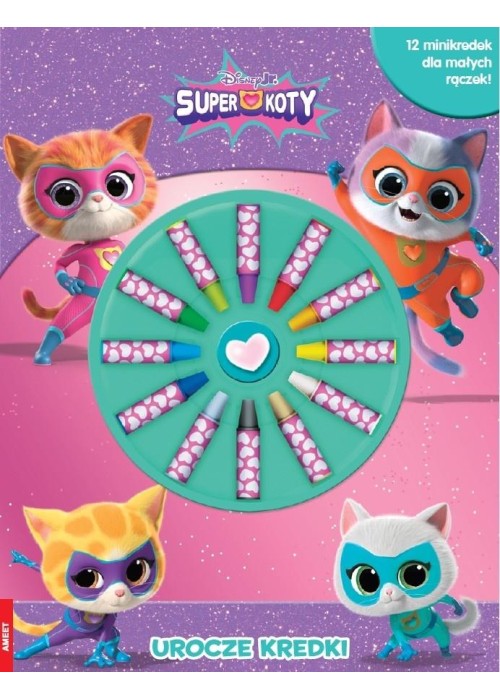 Disney SuperKoty. Urocze kredki