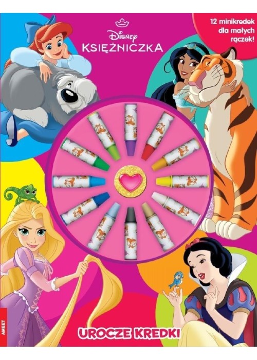 Disney Księżniczka. Urocze kredki