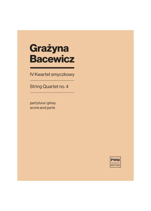 IV Kwartet smyczkowy