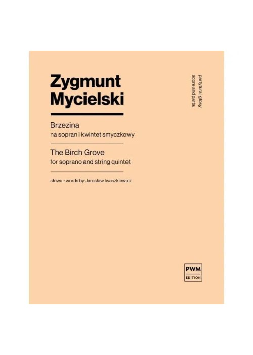 Brzezina nuty na sopran i kwintet smyczkowy