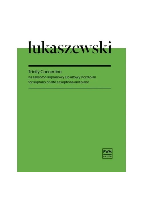 Trinity Concertino na saksofon sopranowy lub...