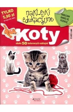 Naklejki edukacyjne - Koty