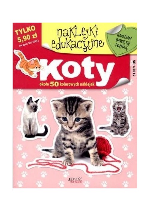 Naklejki edukacyjne - Koty