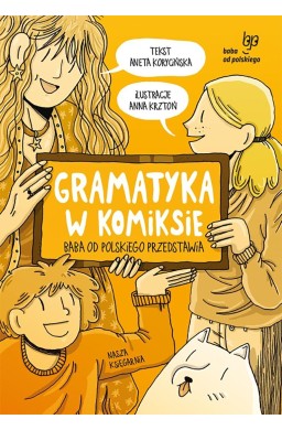 Gramatyka w komiksie Baba od polskiego przedstawia