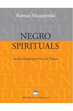 Negro spirituals na dwa fortepiany PWM