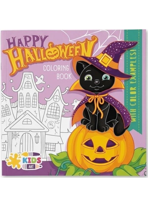 Kolorowanka 200x200 Happy Halloween BR