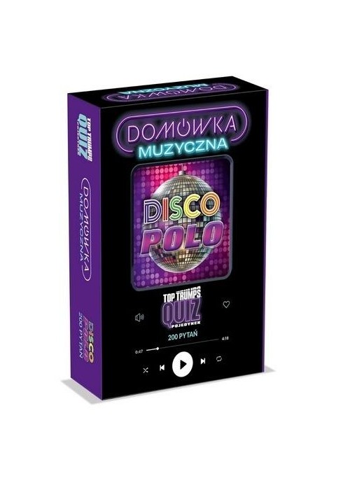 Top Trumps Quiz Box Domówka Muzyczna Disco Polo
