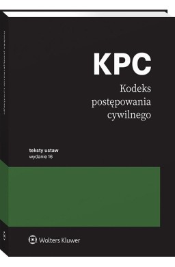 Kodeks postępowania cywilnego. Przepisy 03.09.2026