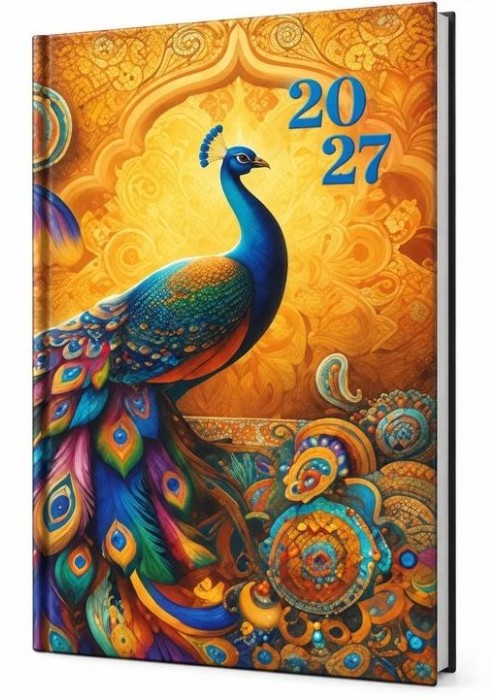 Kalendarz 2027 A5 Tygodniowy Paw