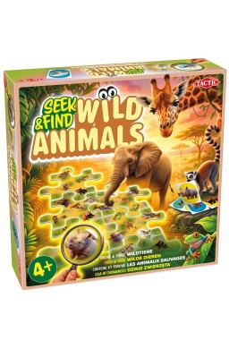 Gra planszowa - Seek and Find Wild Animals