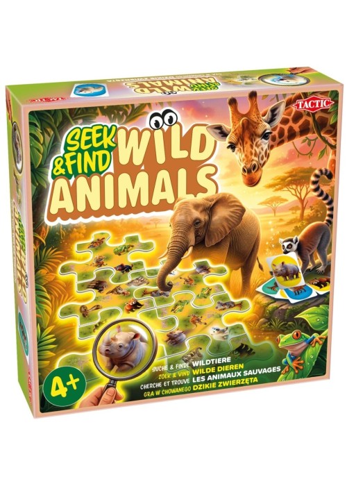 Gra planszowa - Seek and Find Wild Animals
