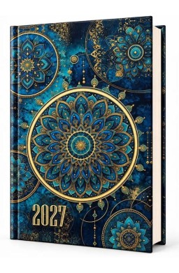 Kalendarz 2027 A5 dzienny Mandala