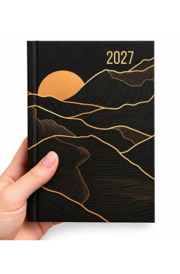 Kalendarz 2027 B6 Dzienny Złote Góry