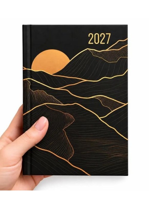 Kalendarz 2027 B6 Dzienny Złote Góry