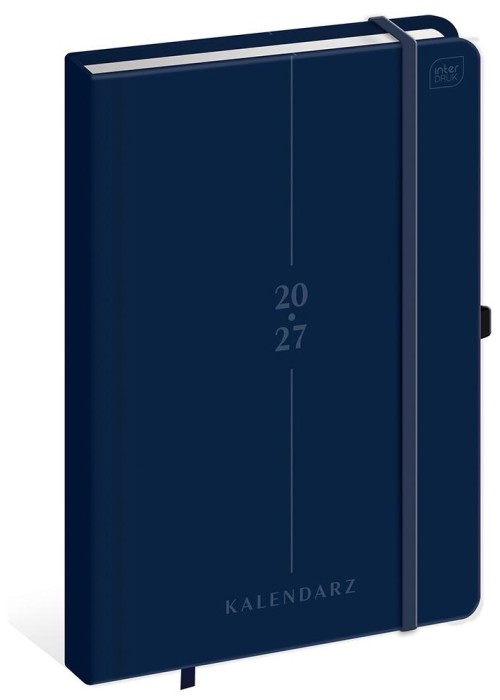 Kalendarz 2027 A4/192K Mat+ UV Blue